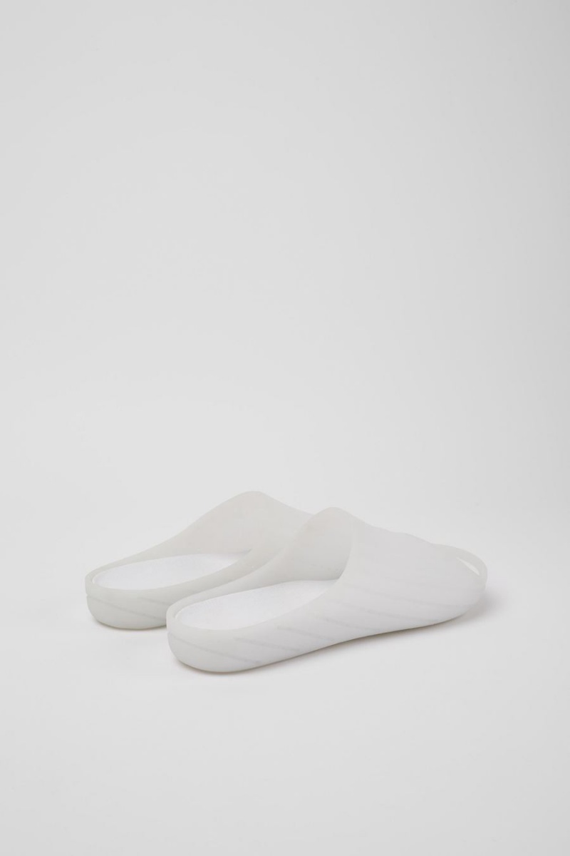 Sandalias Camper Wabi Monomaterial Hombre Blancas | SPQCE-7635