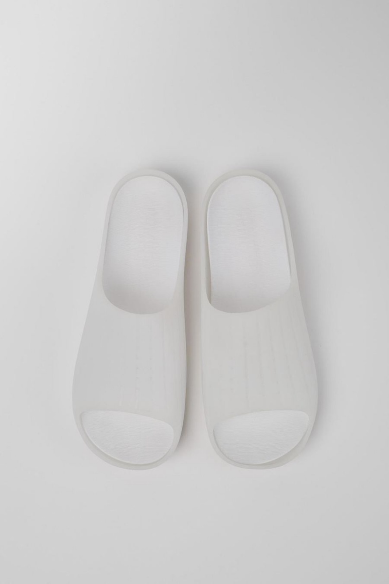 Sandalias Camper Wabi Monomaterial Hombre Blancas | SPQCE-7635