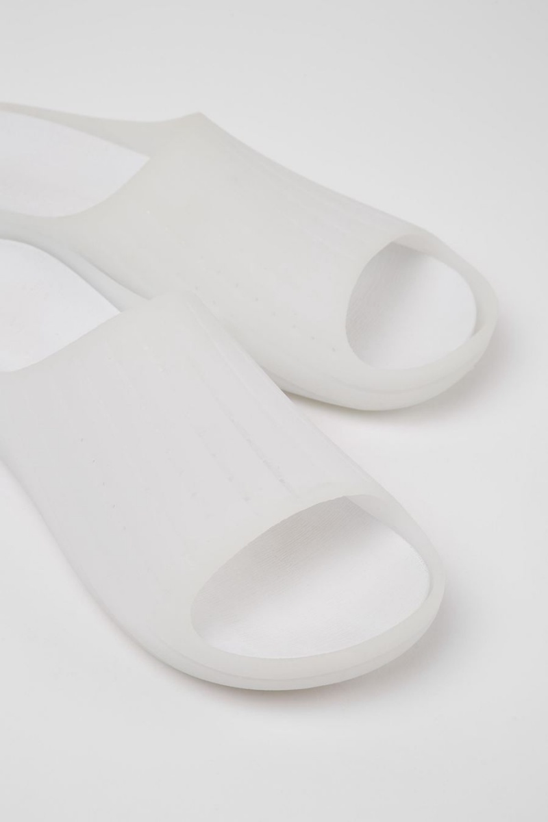 Sandalias Camper Wabi Monomaterial Hombre Blancas | SPQCE-7635