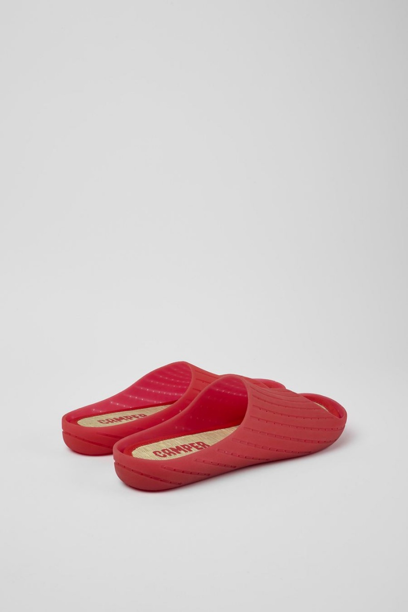 Sandalias Camper Wabi Monomaterial Hombre Rojas | LKEWH-1706