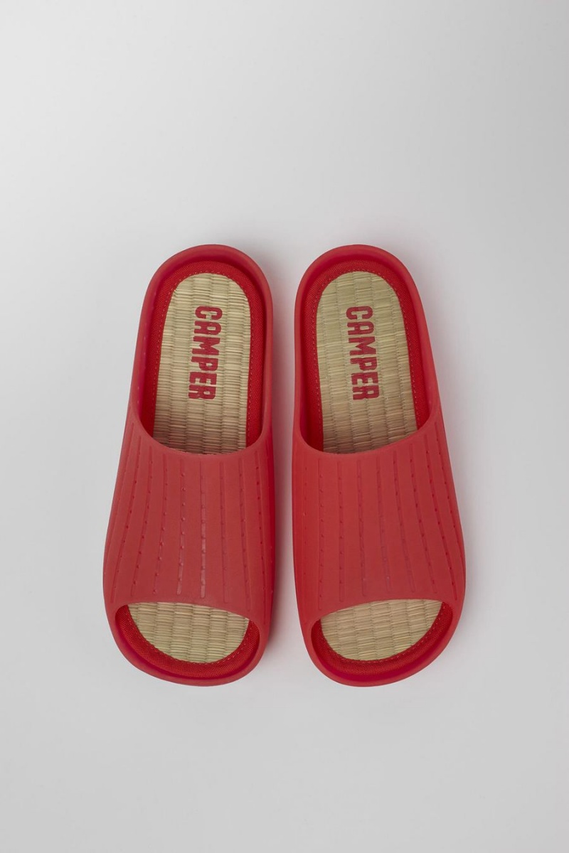 Sandalias Camper Wabi Monomaterial Hombre Rojas | LKEWH-1706
