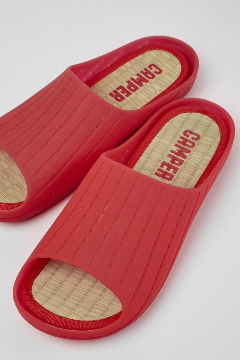 Sandalias Camper Wabi Monomaterial Hombre Rojas | LKEWH-1706