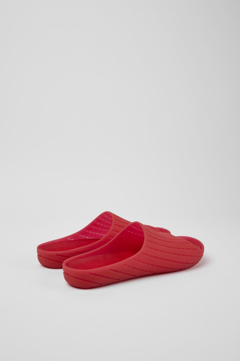 Sandalias Camper Wabi Monomaterial Hombre Rojas | UINMX-0189
