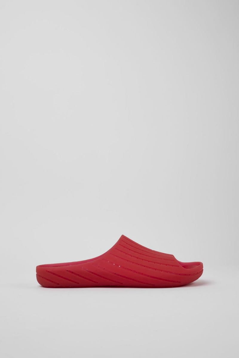 Sandalias Camper Wabi Monomaterial Hombre Rojas | UINMX-0189