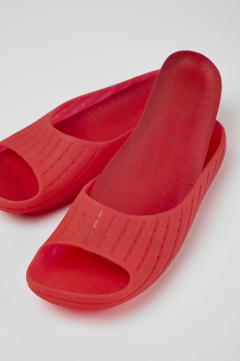 Sandalias Camper Wabi Monomaterial Mujer Rojas | QICNJ-3682