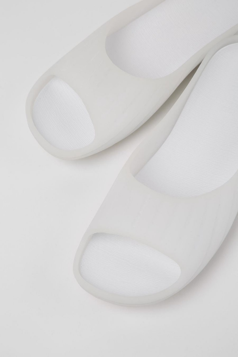Sandalias Camper Wabi Monomaterial Mujer Blancas | KNUOF-0435