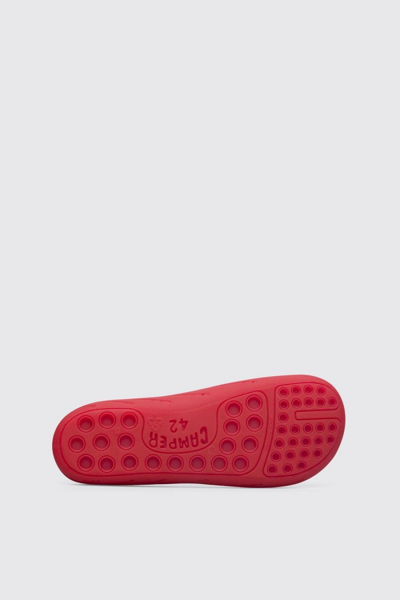Sandalias Camper Wabi Monomaterial Wabi Hombre Rojas | LDBMV-2697