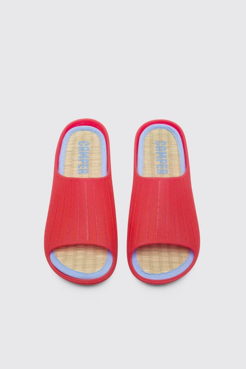 Sandalias Camper Wabi Monomaterial Wabi Hombre Rojas | PDOMC-7351