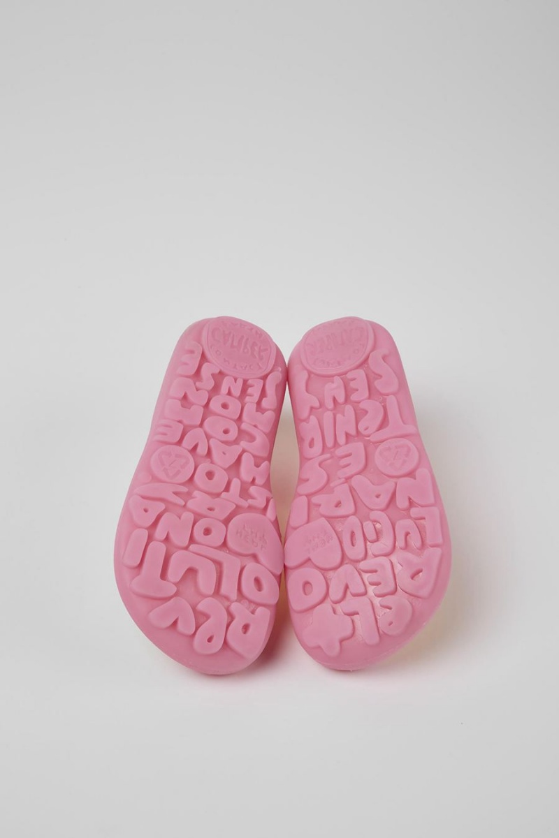 Sandalias Camper Wabi Niña Rosas | XBSWR-1896
