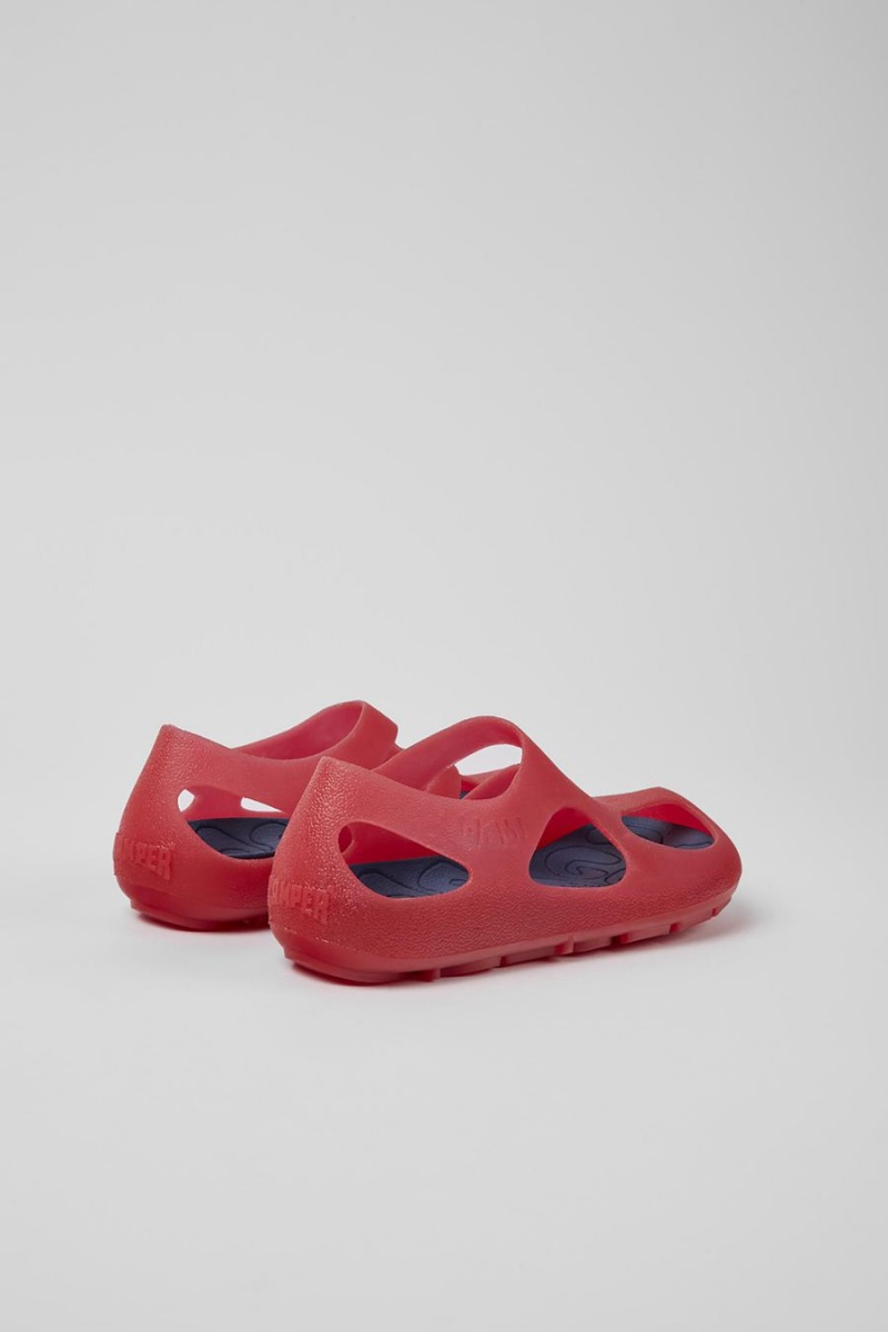 Sandalias Camper Wabi Niño Rojas | CDGJB-7435