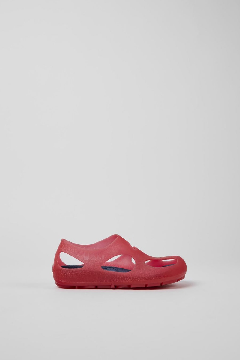 Sandalias Camper Wabi Niño Rojas | CDGJB-7435