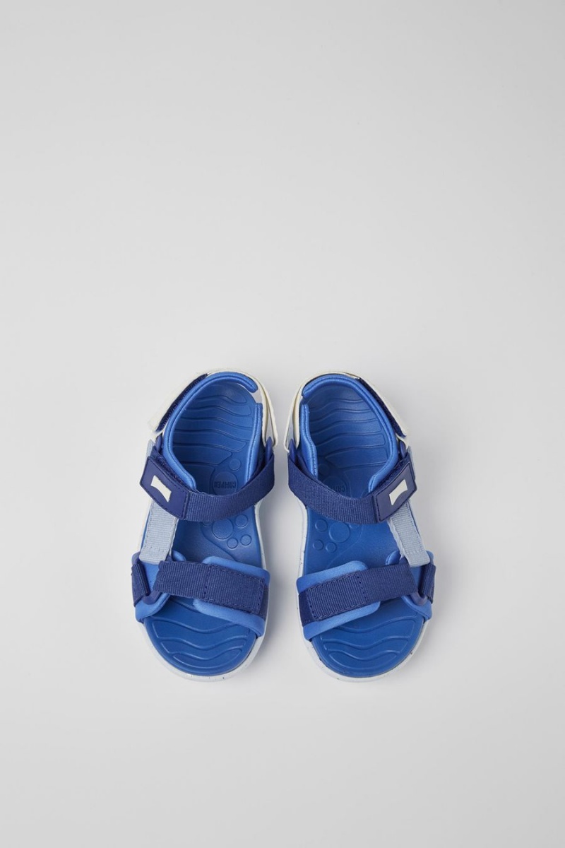 Sandalias Camper Wous Niña Azules | DVSLE-8741