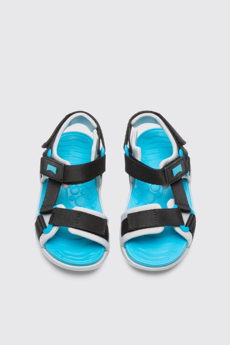 Sandalias Camper Wous Niña Azules | JDUBI-3791