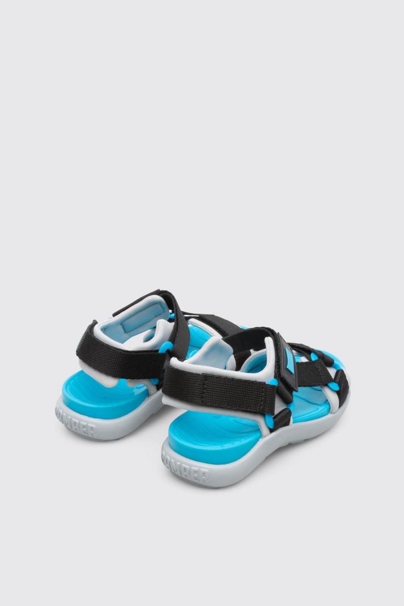 Sandalias Camper Wous Niña Azules | JDUBI-3791