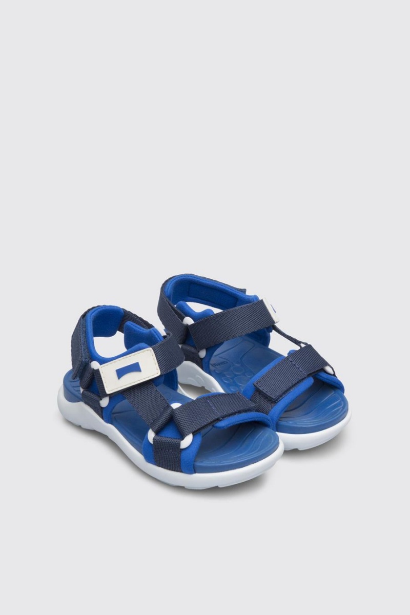 Sandalias Camper Wous Niña Azules | KLJBG-7853