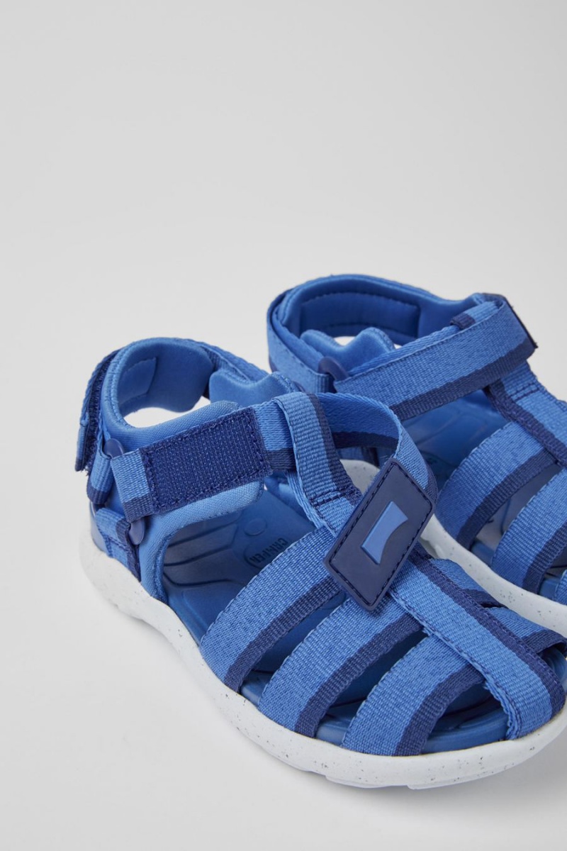 Sandalias Camper Wous Niña Azules | RHSKV-2165