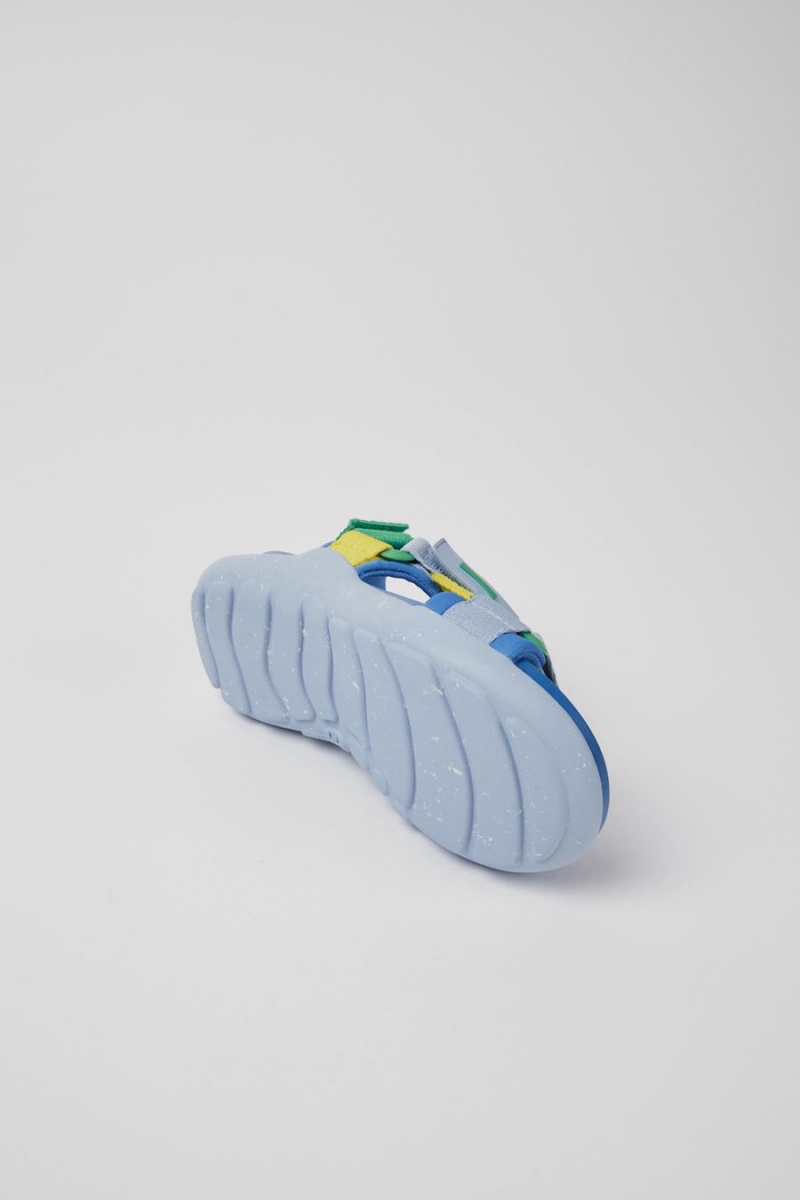 Sandalias Camper Wous Niña Azules | VWCZX-4975