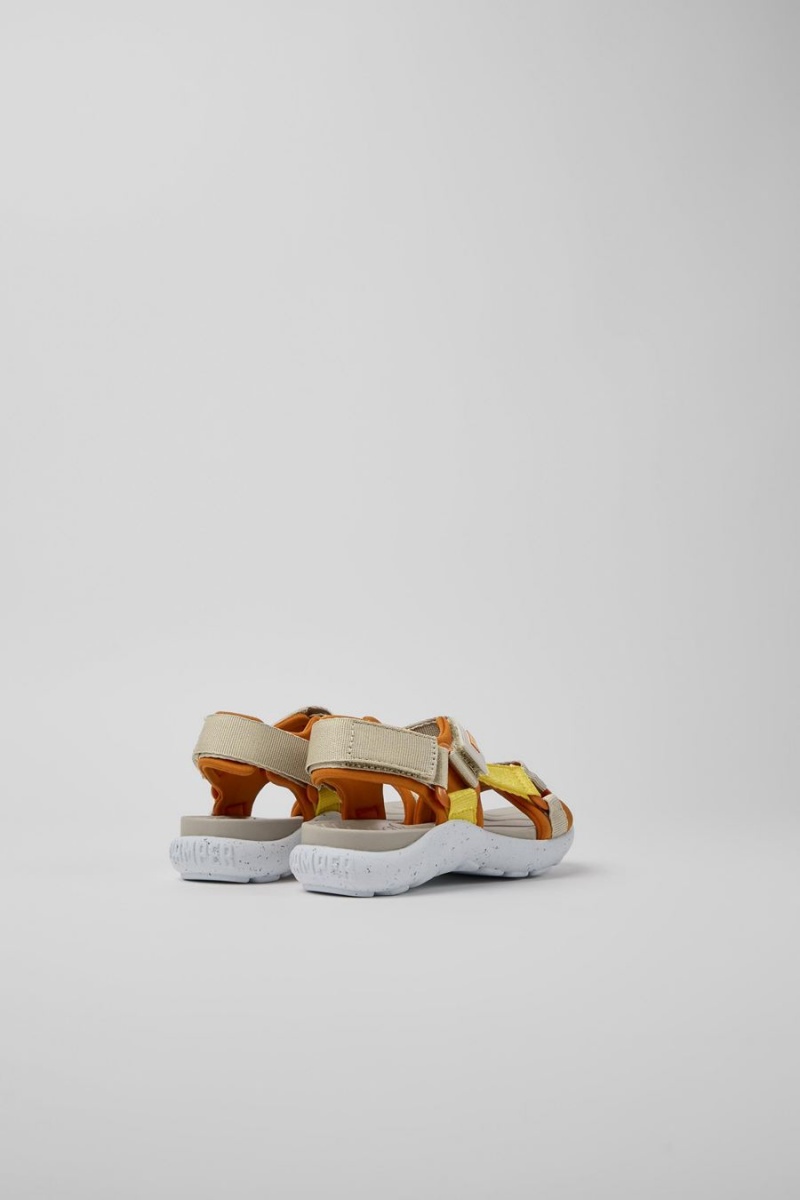 Sandalias Camper Wous Niña Beige | ZJQYP-9486