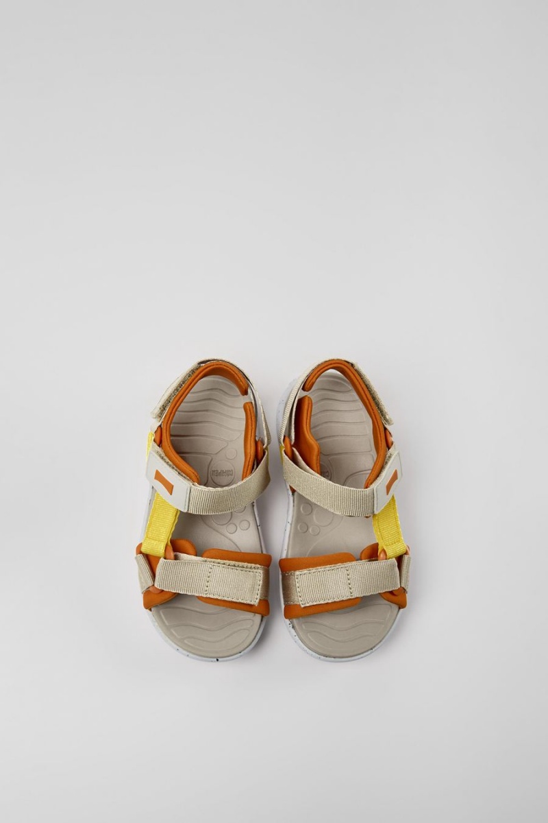Sandalias Camper Wous Niña Beige | ZJQYP-9486