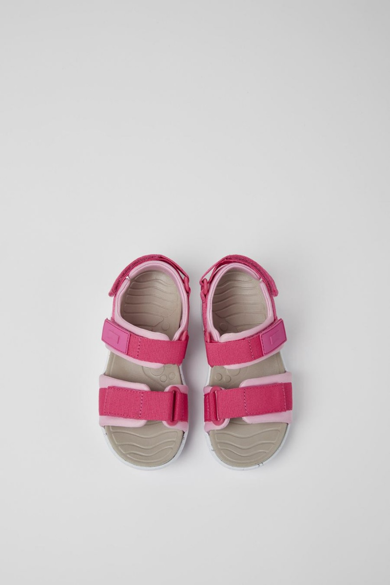 Sandalias Camper Wous Niña Rosas | BVZSE-3021