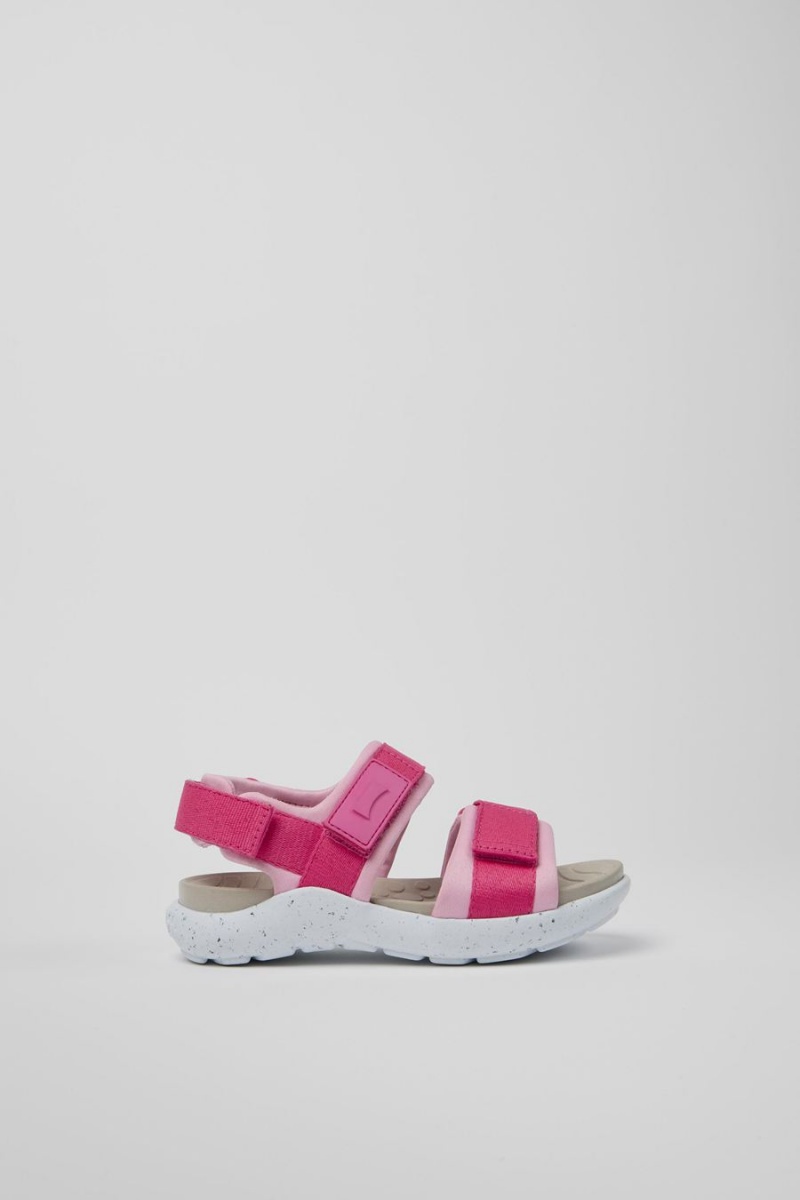 Sandalias Camper Wous Niña Rosas | BVZSE-3021