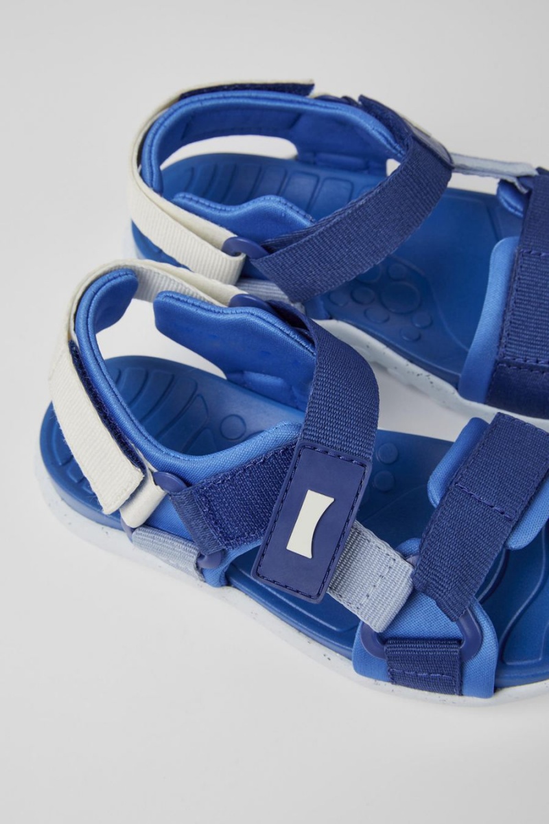Sandalias Camper Wous Niño Azules | PZIVQ-8065