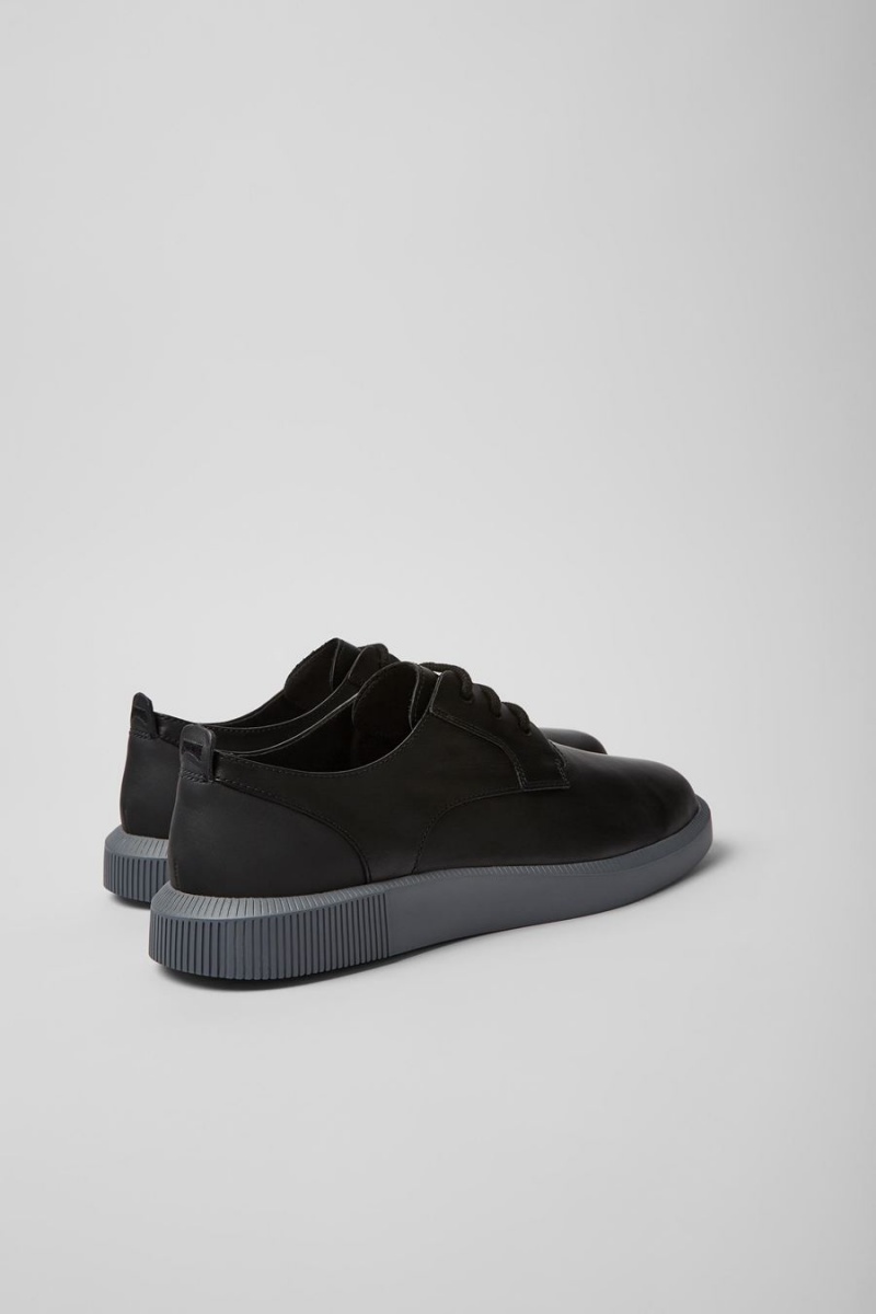 Slip On Camper Bill With Laces Hombre Negras | ZALBF-2187