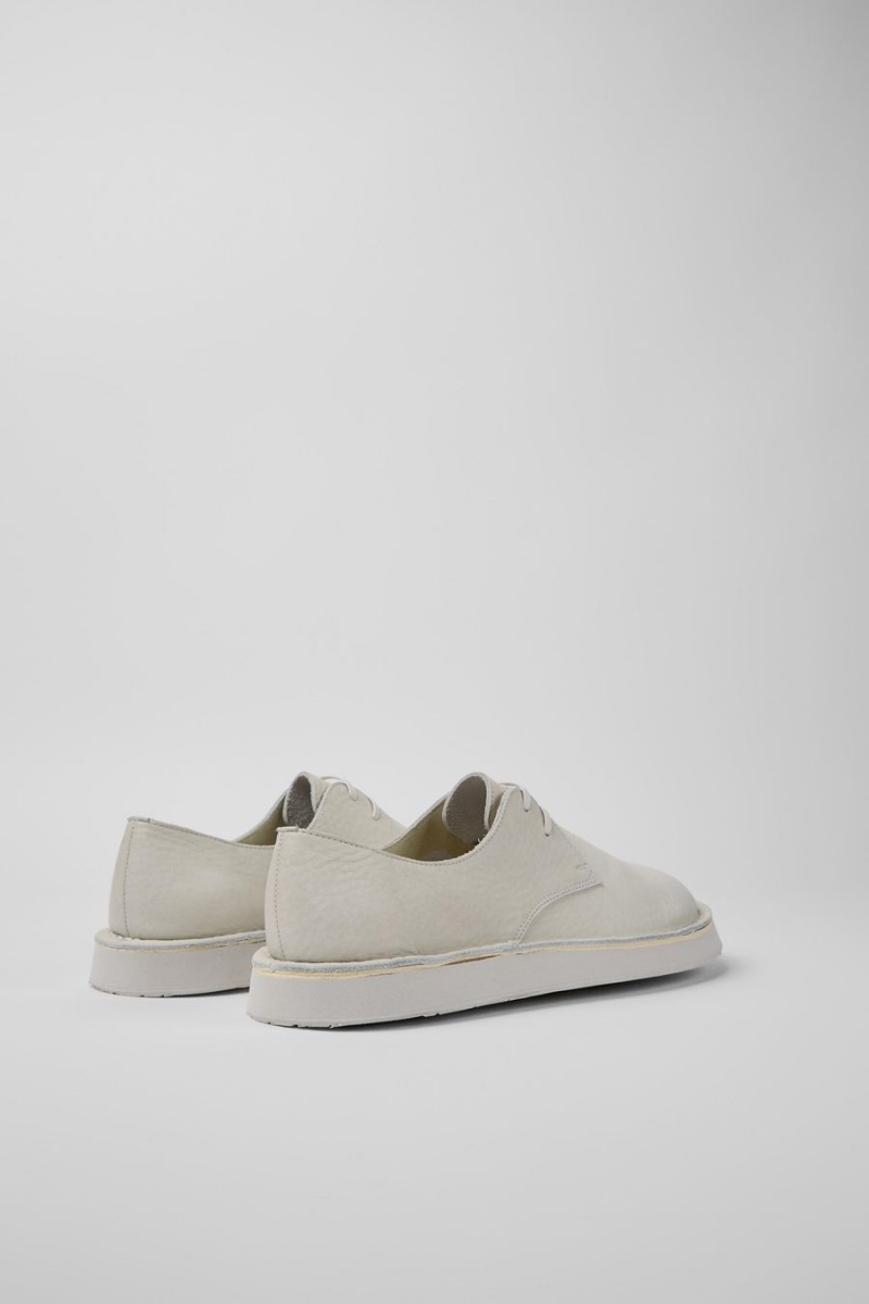 Slip On Camper Brothers Polze Cuero Hombre Blancas | DVXTC-2801