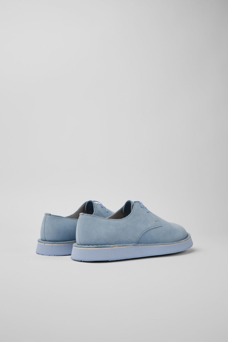 Slip On Camper Brothers Polze Cuero Hombre Azules | BCGVS-1240