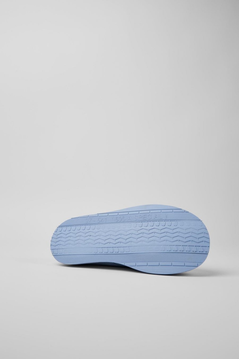Slip On Camper Brothers Polze Cuero Hombre Azules | BCGVS-1240