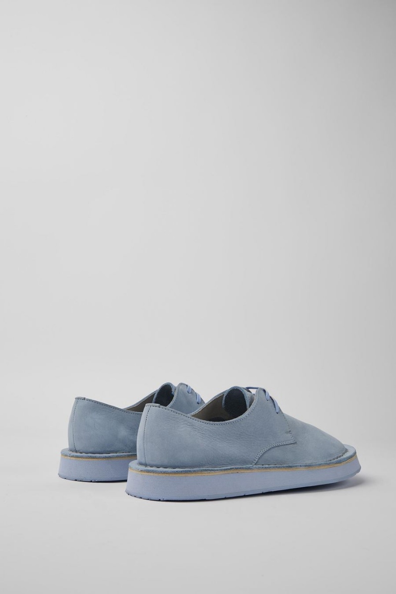 Slip On Camper Brothers Polze Cuero Mujer Azules | LSQCX-2357