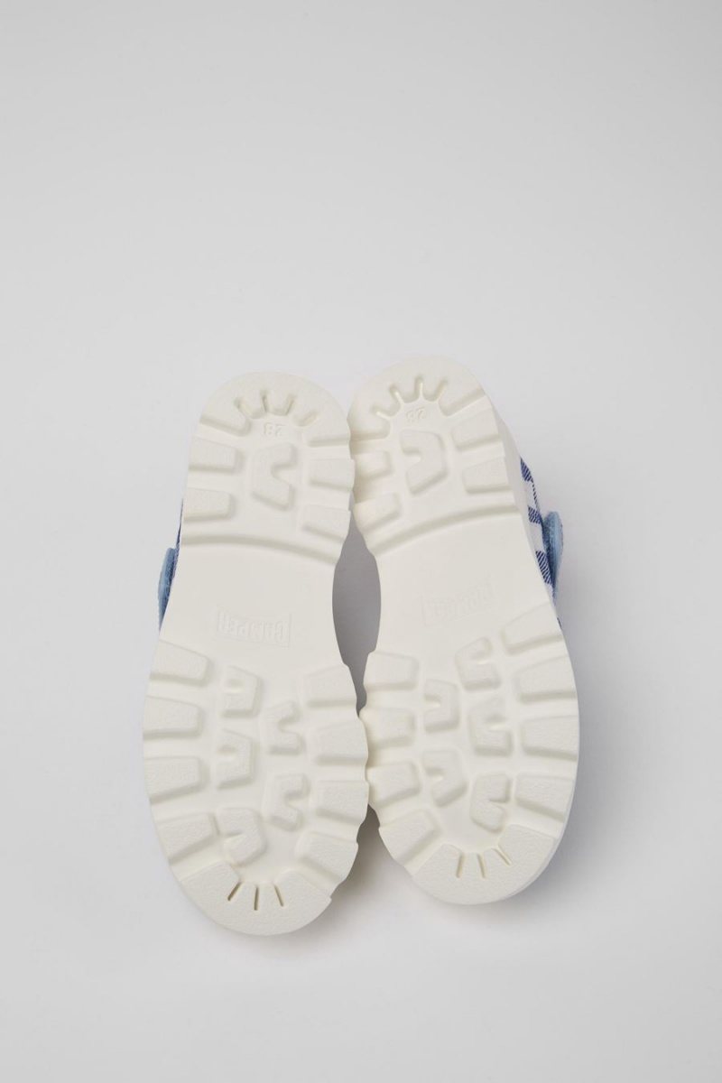 Slip On Camper Brutus Mary Jane Niña Azules | XMPRL-8497