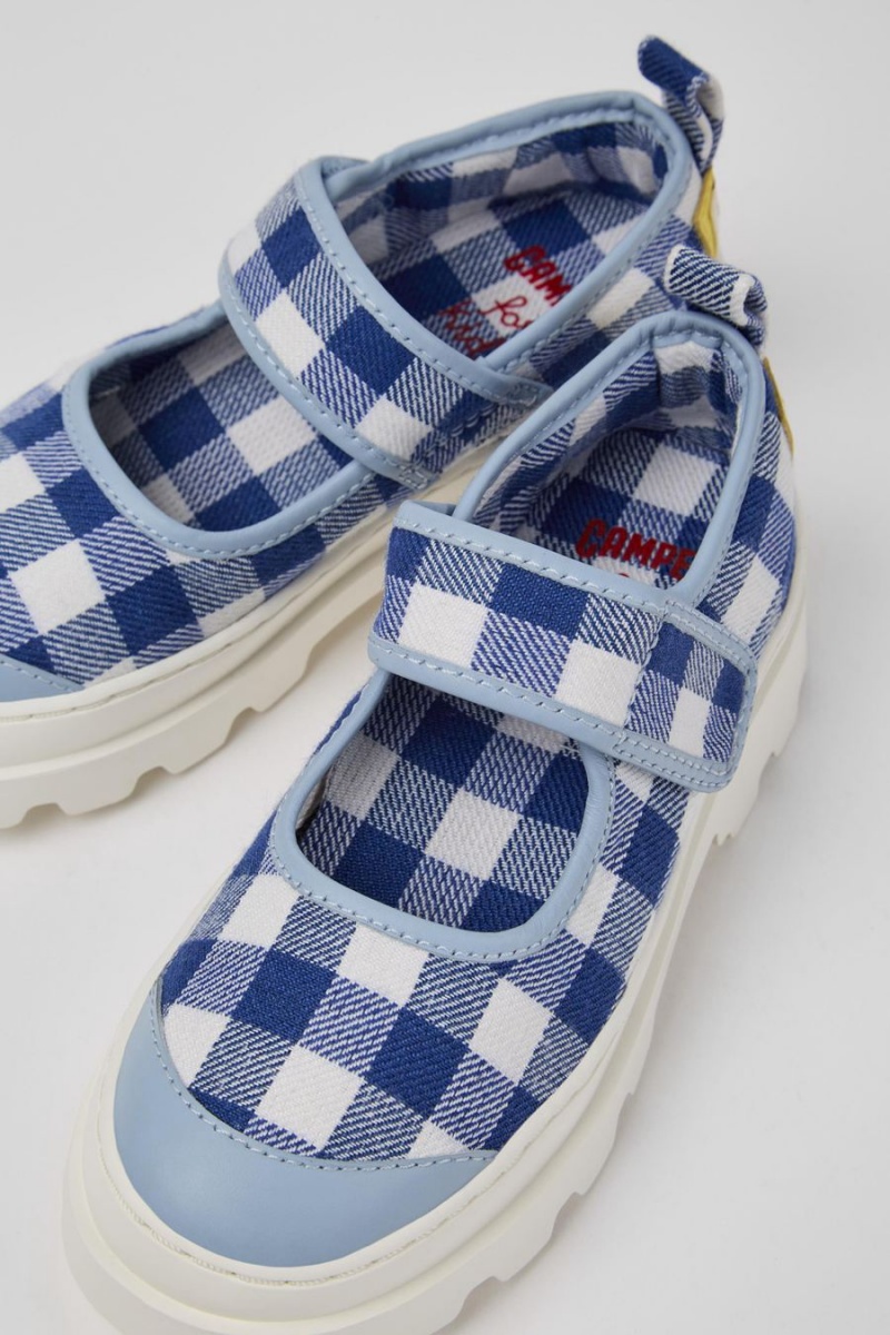 Slip On Camper Brutus Mary Jane Niña Azules | XMPRL-8497