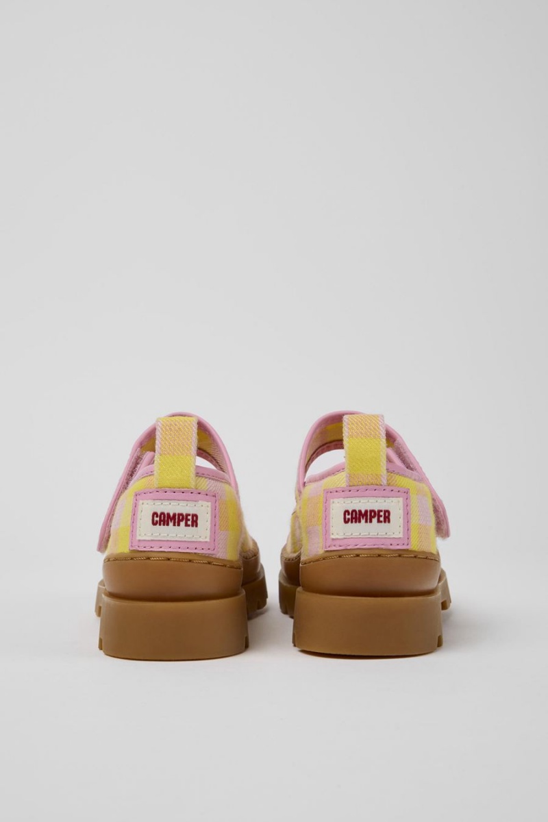 Slip On Camper Brutus Mary Jane Niña Rosas | FAGRT-0621