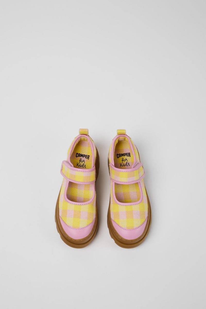 Slip On Camper Brutus Mary Jane Niña Rosas | FAGRT-0621