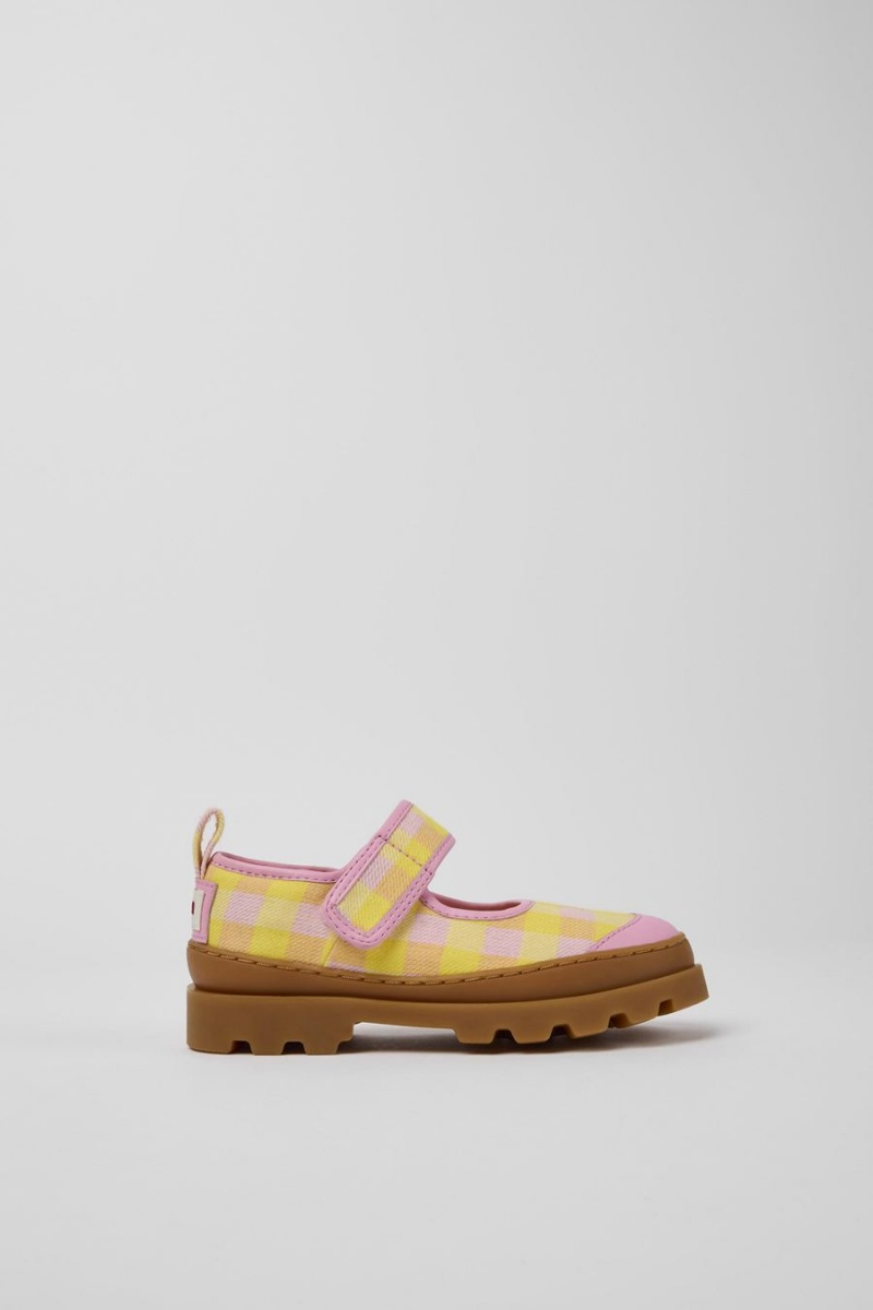 Slip On Camper Brutus Mary Jane Niña Rosas | FAGRT-0621