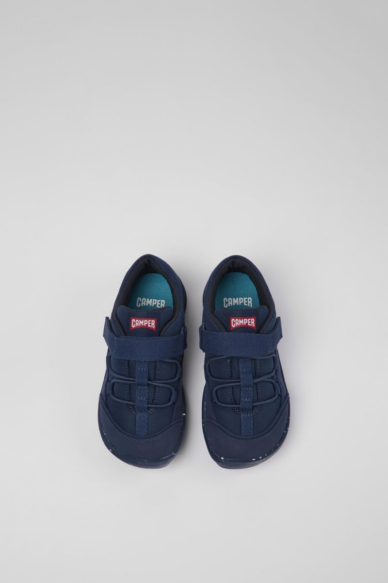 Slip On Camper Ergo Textil Niño Azul Marino | ELFVC-1498