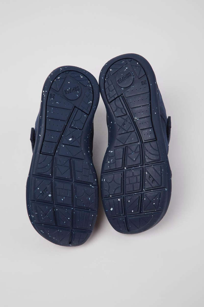 Slip On Camper Ergo Textil Niño Azul Marino | ELFVC-1498