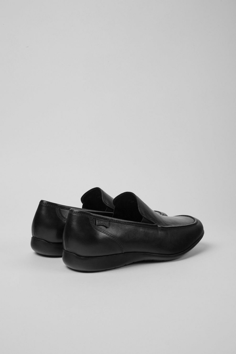 Slip On Camper Mauro Moccasins Hombre Negras | YSNBW-1905