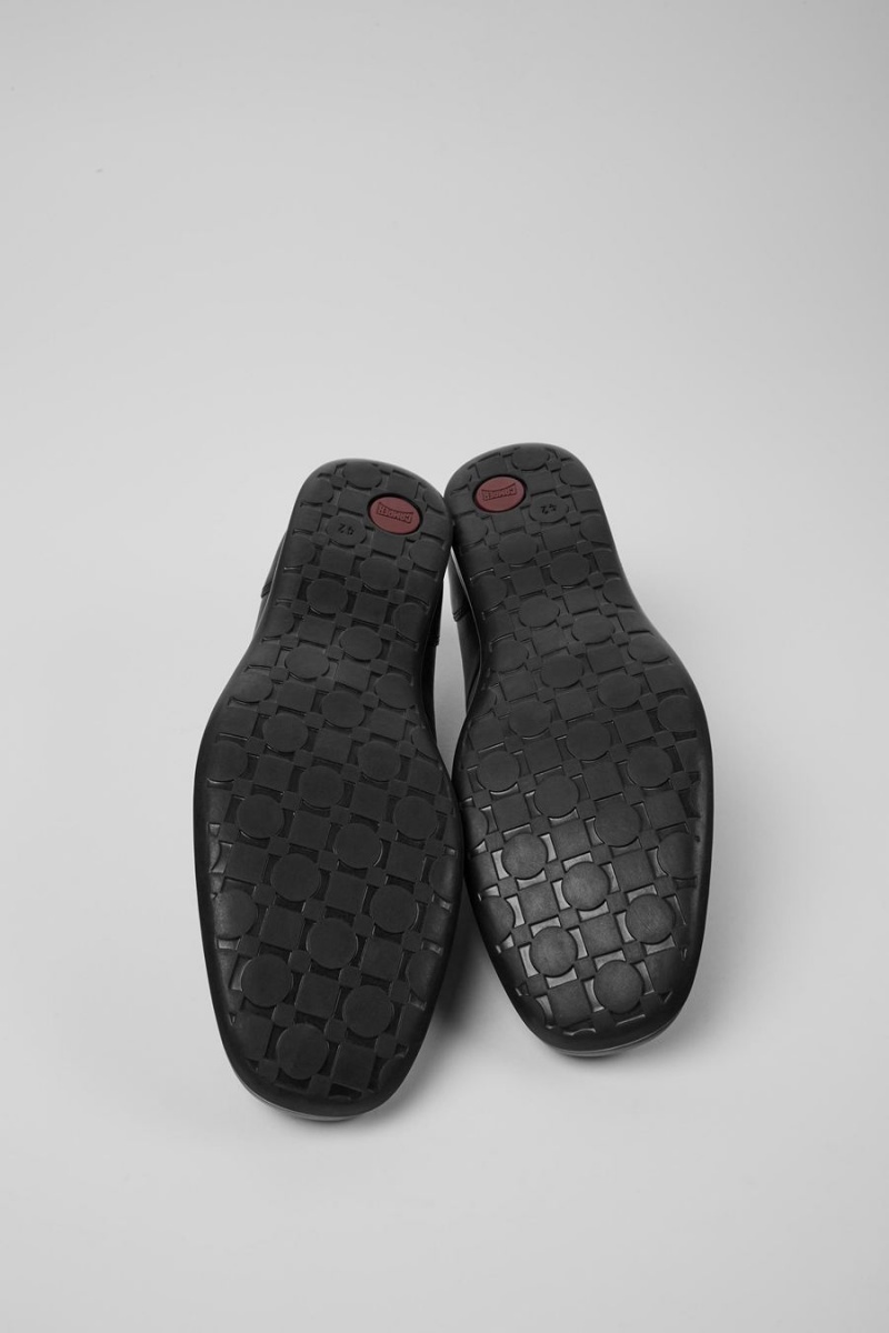 Slip On Camper Mauro Moccasins Hombre Negras | YSNBW-1905