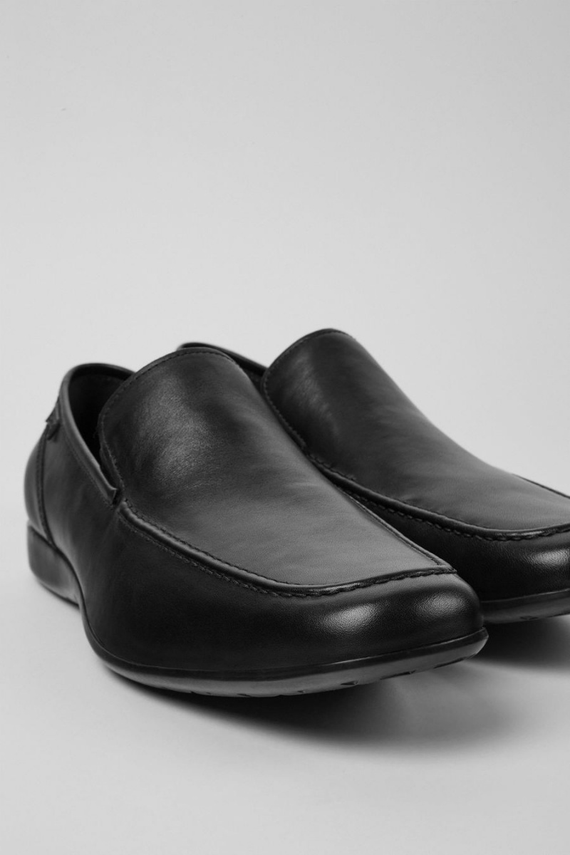 Slip On Camper Mauro Moccasins Hombre Negras | YSNBW-1905