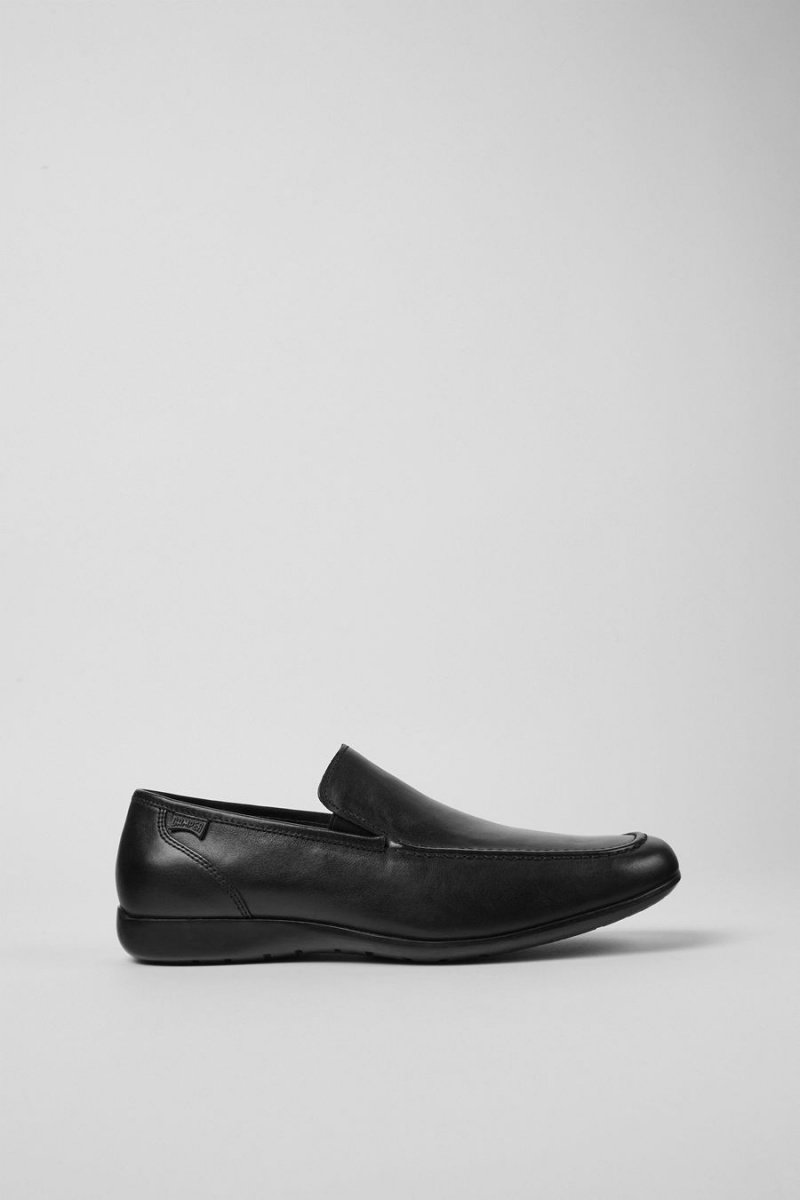 Slip On Camper Mauro Moccasins Hombre Negras | YSNBW-1905