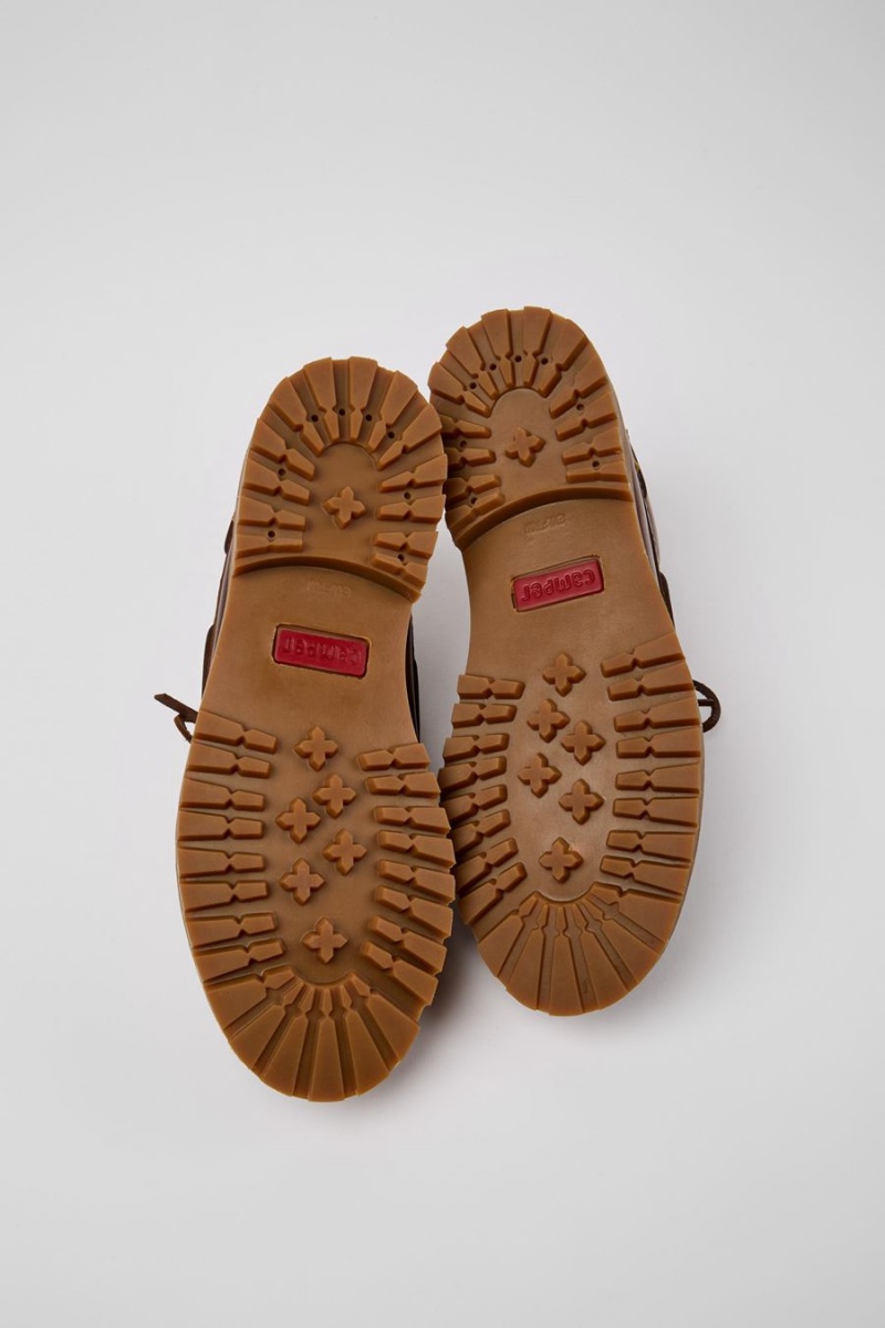 Slip On Camper Nautico Barco Hombre Marrones | VXCHR-0675
