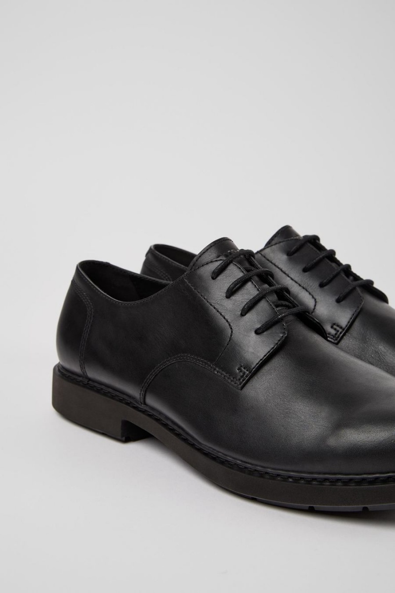 Slip On Camper Neuman Classic Hombre Negras | QONLI-3214