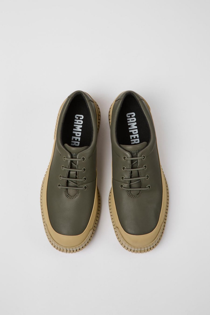 Slip On Camper Pix Hombre Verde | IQOVJ-3154