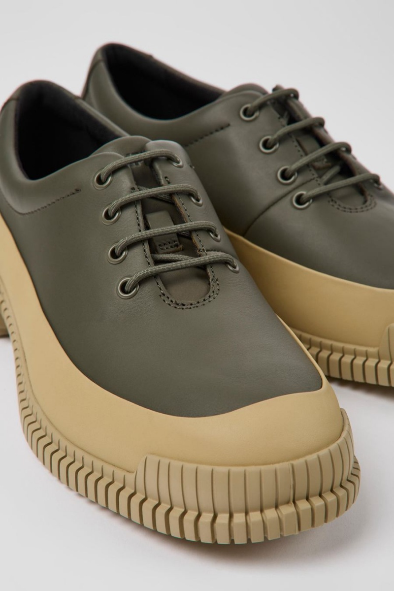 Slip On Camper Pix Hombre Verde | IQOVJ-3154