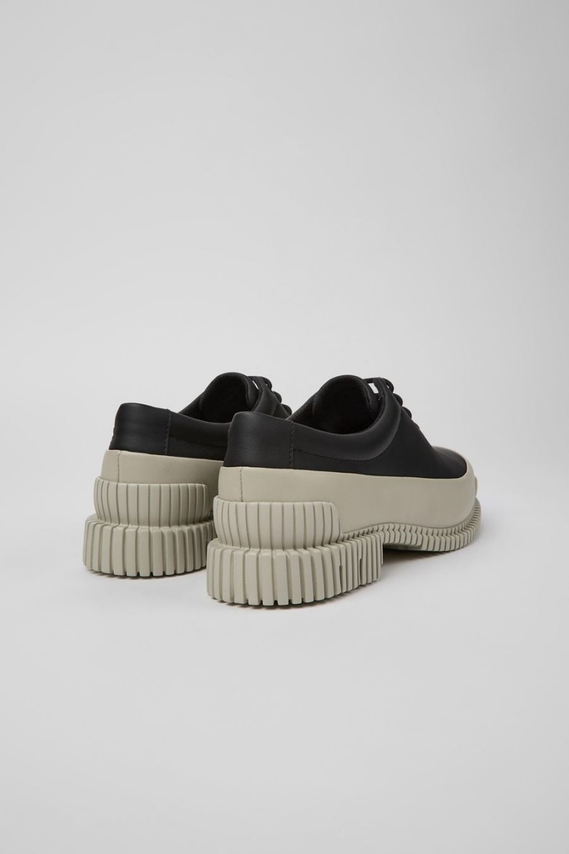 Slip On Camper Pix Mujer Negras | RYXLJ-8623