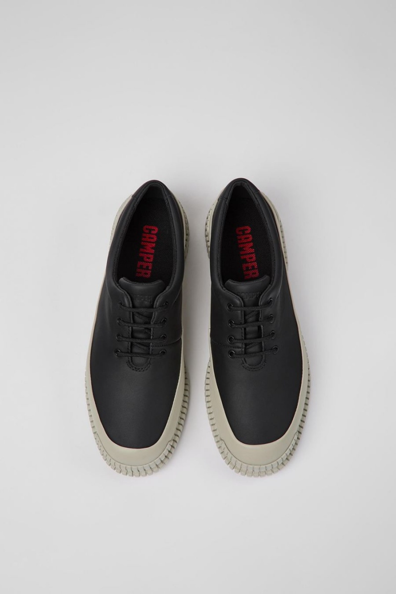 Slip On Camper Pix Mujer Negras | RYXLJ-8623