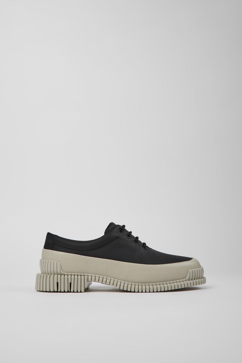 Slip On Camper Pix Mujer Negras | RYXLJ-8623