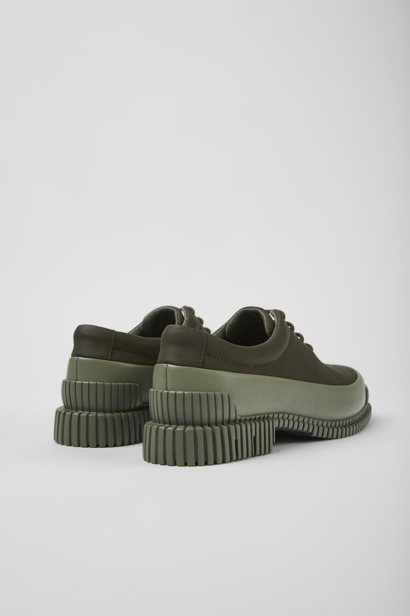 Slip On Camper Pix Mujer Verde | CLUYV-9675